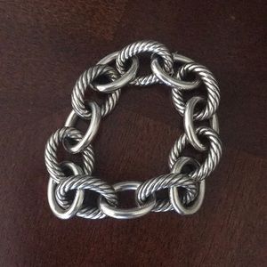 David Yurman XL oval link bracelet